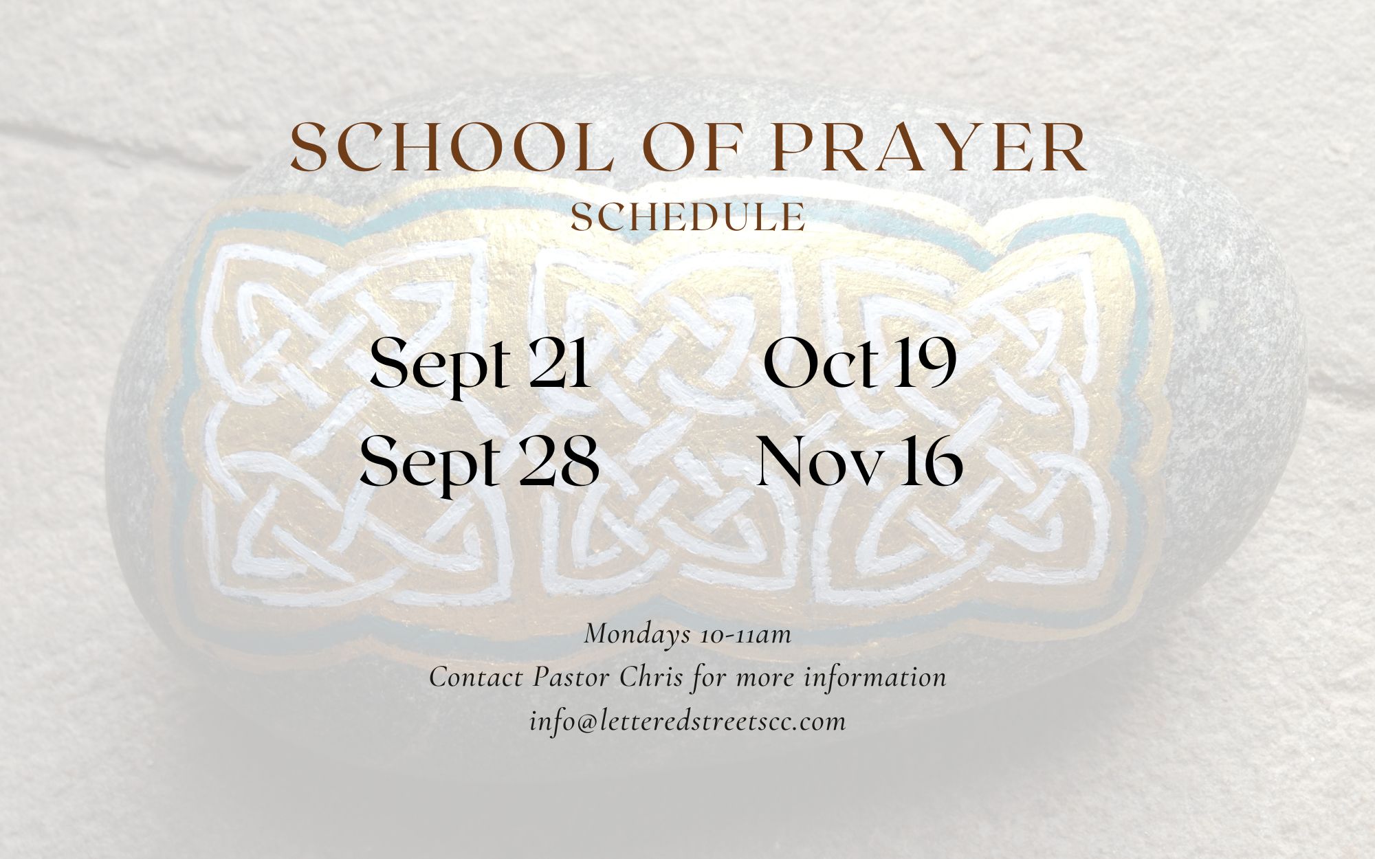 School Of Prayer summer (1)