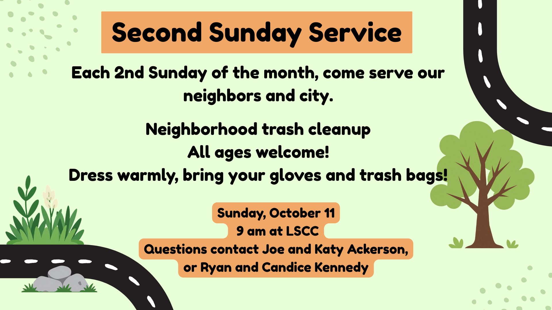 Neighborhood Clean up (3)